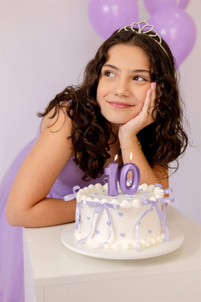 Ensaio de aniversário em estúdio