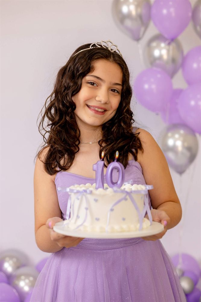 Ensaio de aniversário em estúdio