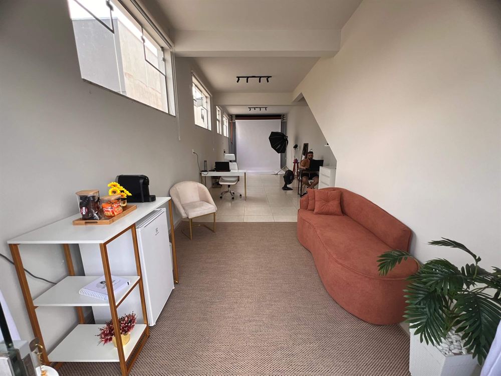Interior do estúdio